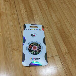 NWT Black Flower Flair PopSocket